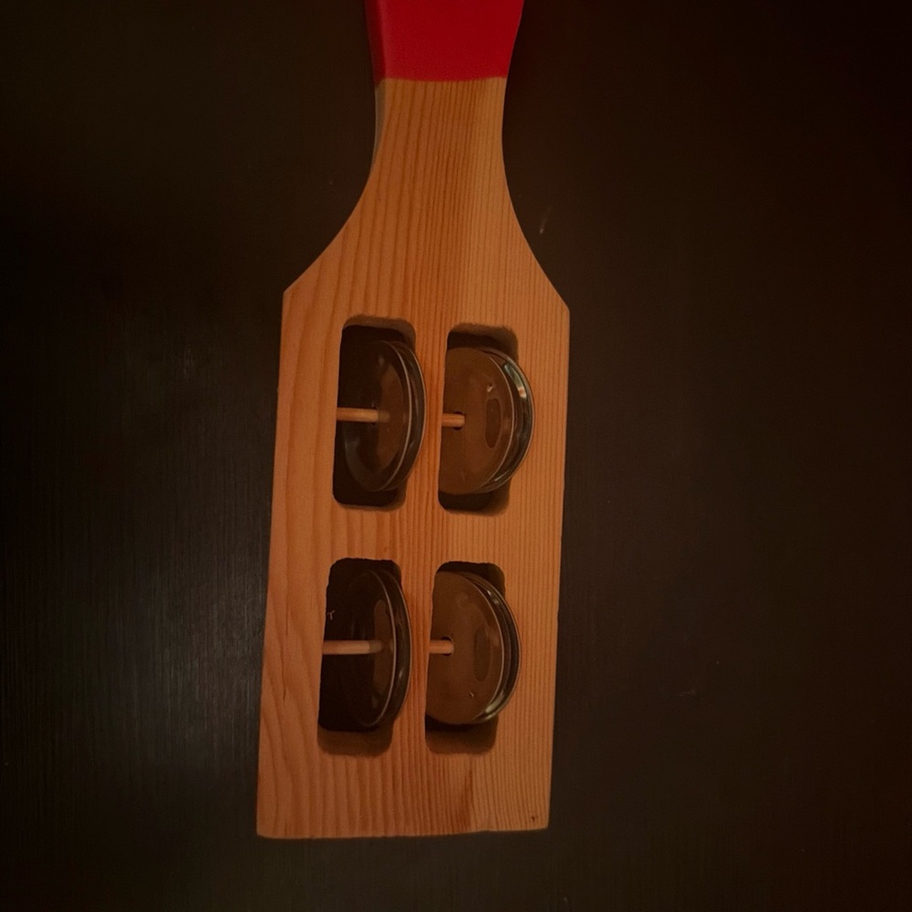 Melissa & Doug Jingle Stick Rhythm Instrument Sound Effect Musical Shaker Wooden